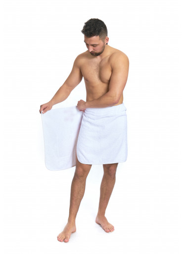 Pánský saunový ručník White
