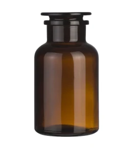 Skleněná dóza na potraviny, hnědá (1000 ml)