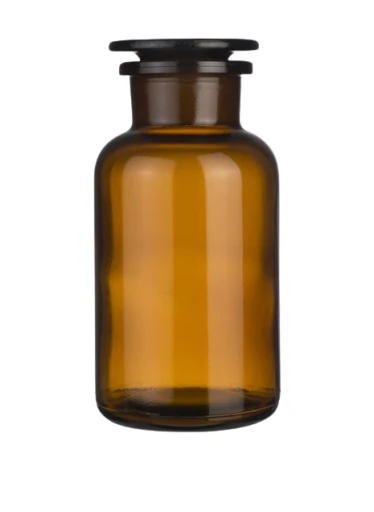 Skleněná dóza na potraviny, hnědá (500 ml)
