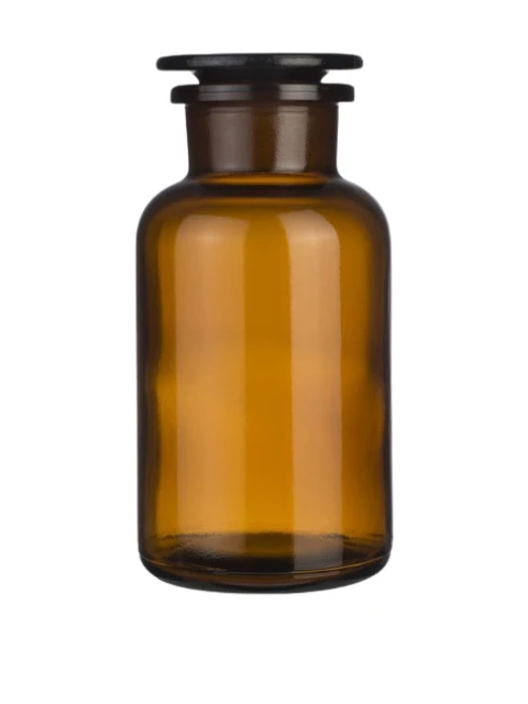 Skleněná dóza na potraviny, hnědá (500 ml)