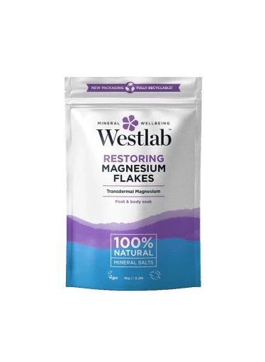 Westlab Epsomská koupelová sůl Hořčíkové vločky, 1 kg