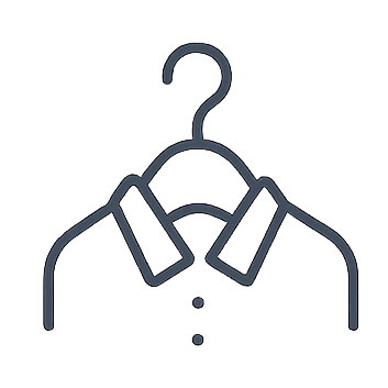 Drží tvar oblečení